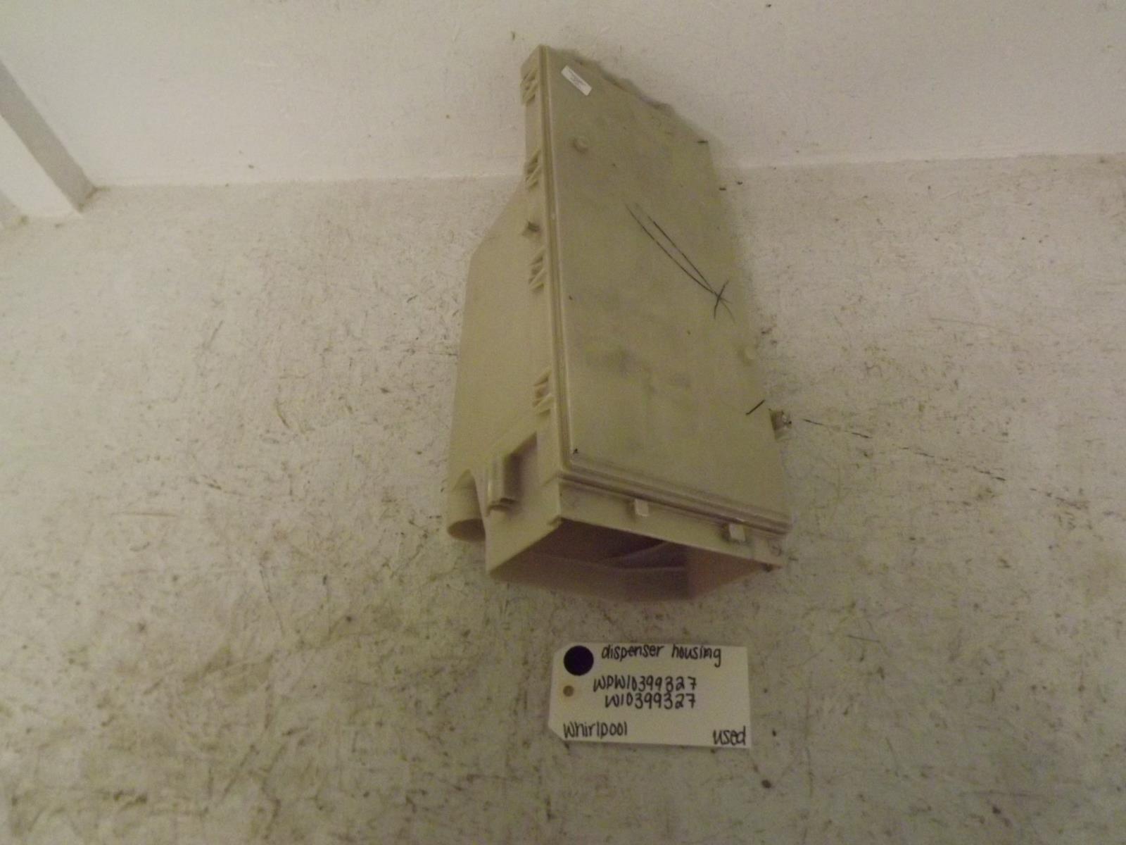 Whirlpool Washer WPW10399327 W10399327 Dispenser Housing Used Whirlpool Washer WPW10399327 W10399327 Dispenser Housing Used